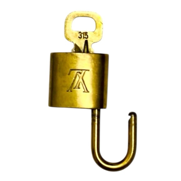 Louis Vuitton Lock and Key with Cherry Charm #315 AUTHENTIC - Picture 7 of 9